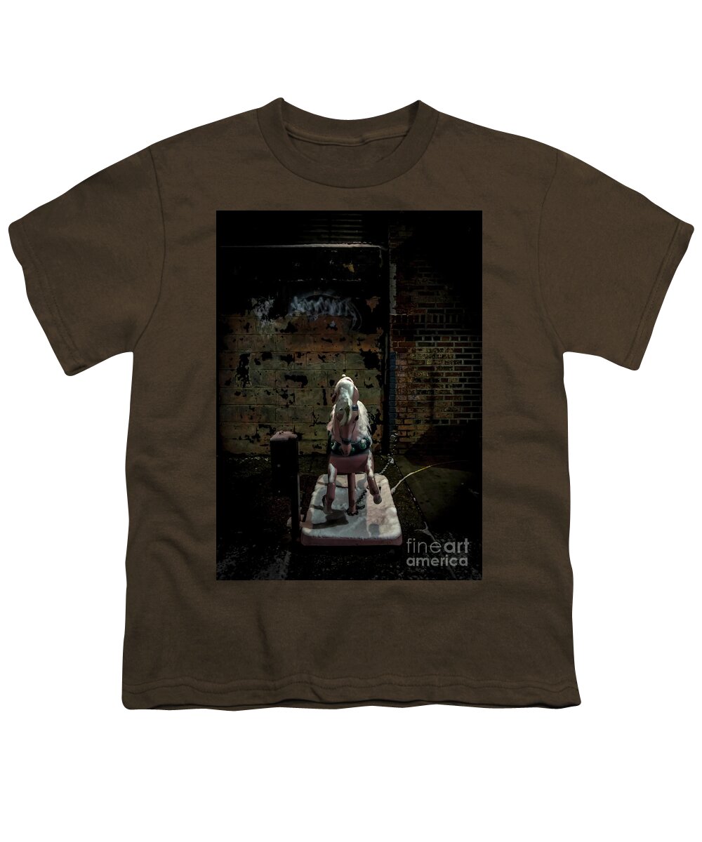 Dystopia Youth T-Shirt featuring the photograph Dystopian Playground 2 by James Aiken