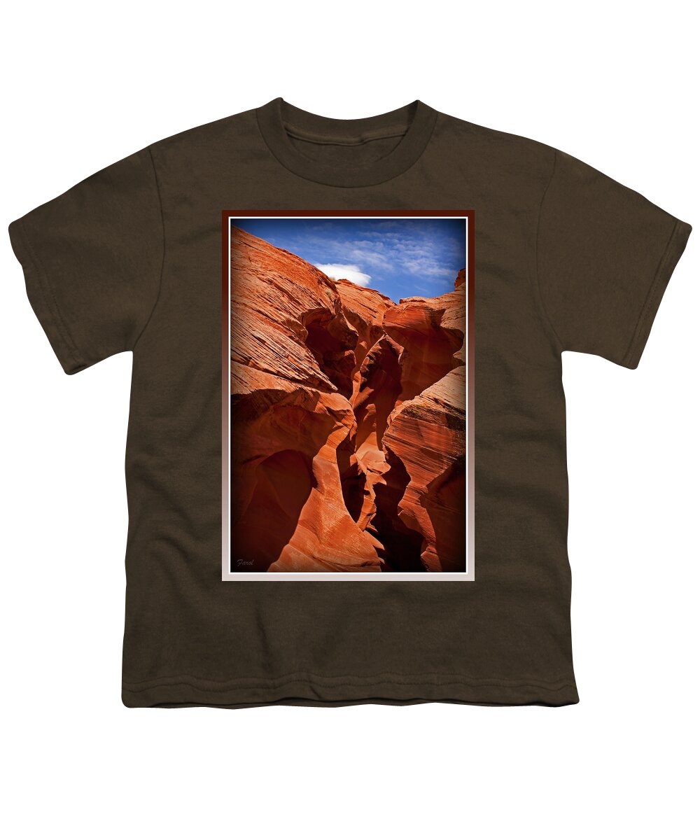 Antelope Youth T-Shirt featuring the photograph Earth's Erosion by Farol Tomson