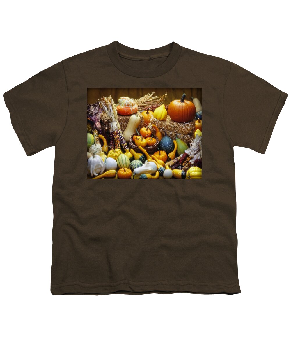 Harvest Youth T-Shirt featuring the photograph Fall Harvest by Martin Konopacki