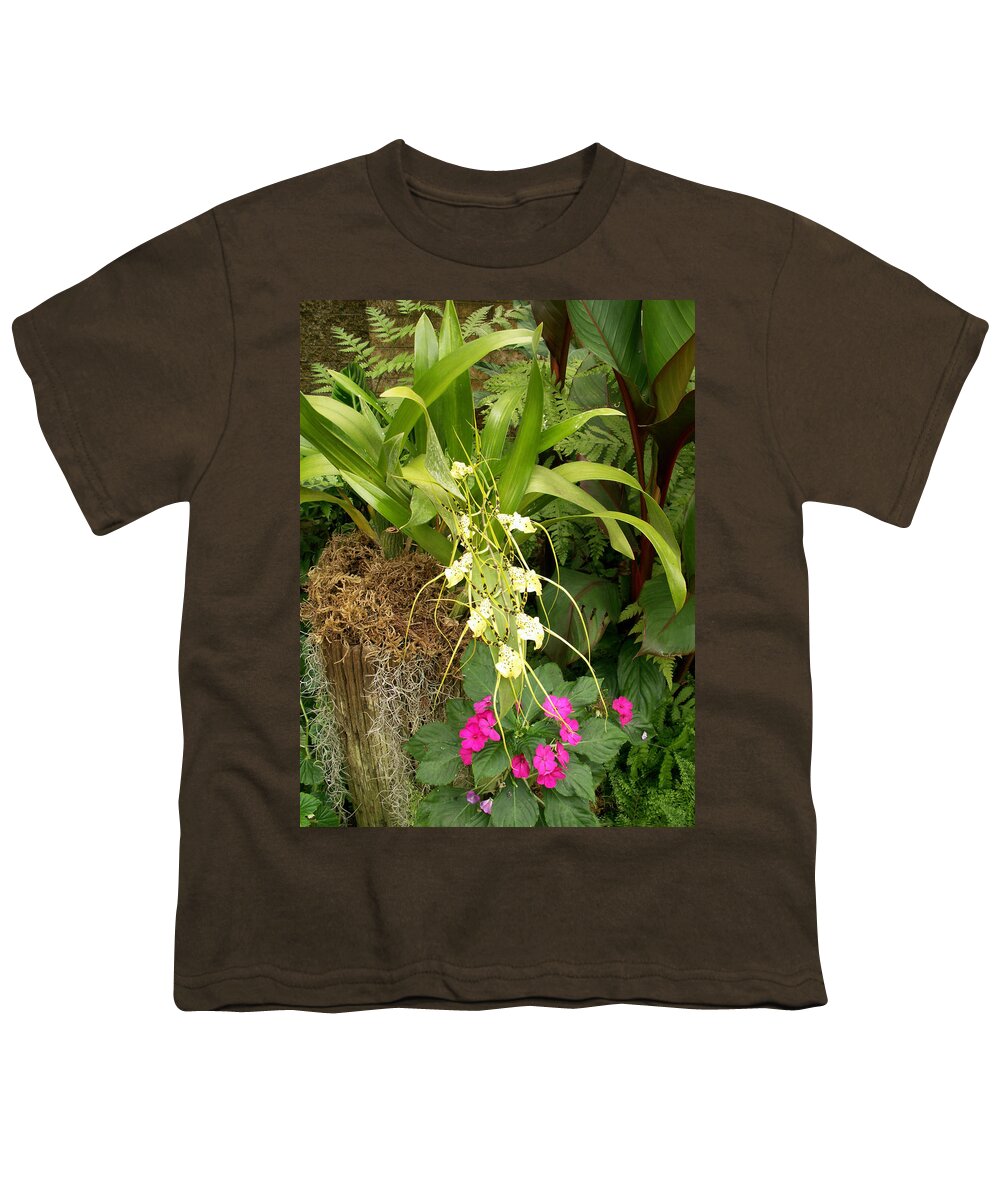 Flower Youth T-Shirt featuring the photograph Flower Mix by Amy Fose