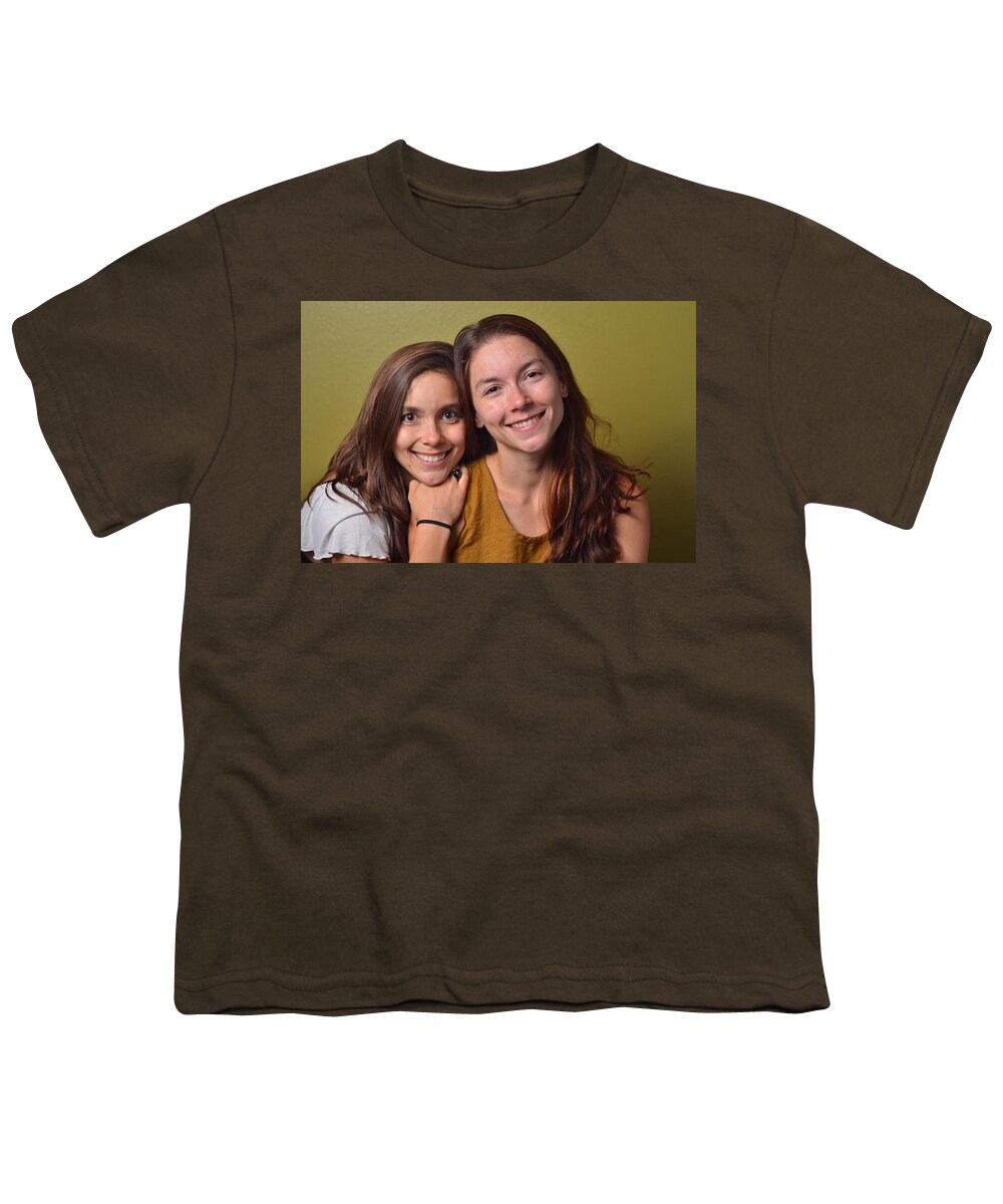 Reunion Youth T-Shirt featuring the photograph Frazer Girls 3 by Carle Aldrete