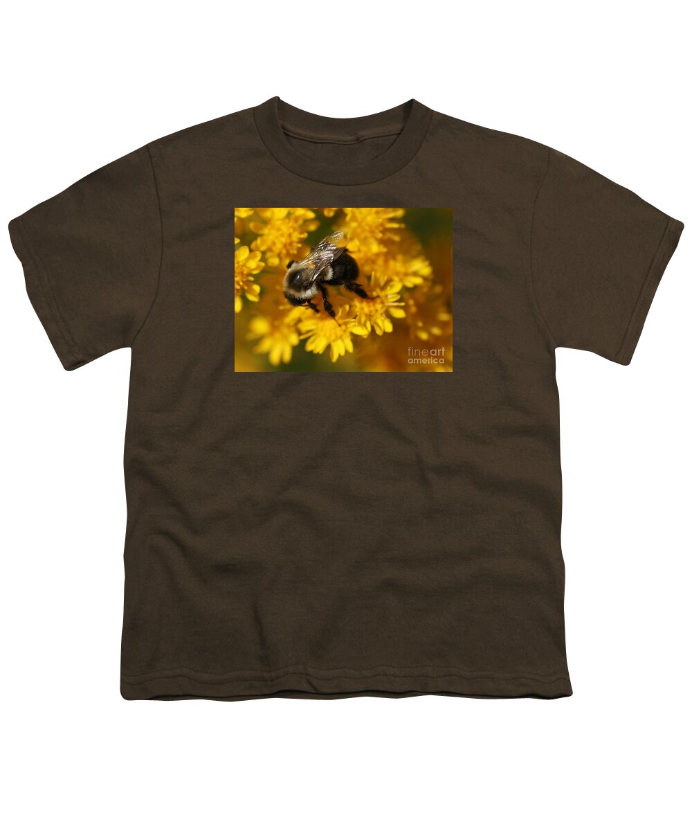 Bee Youth T-Shirt featuring the photograph From Me to You by Linda Shafer