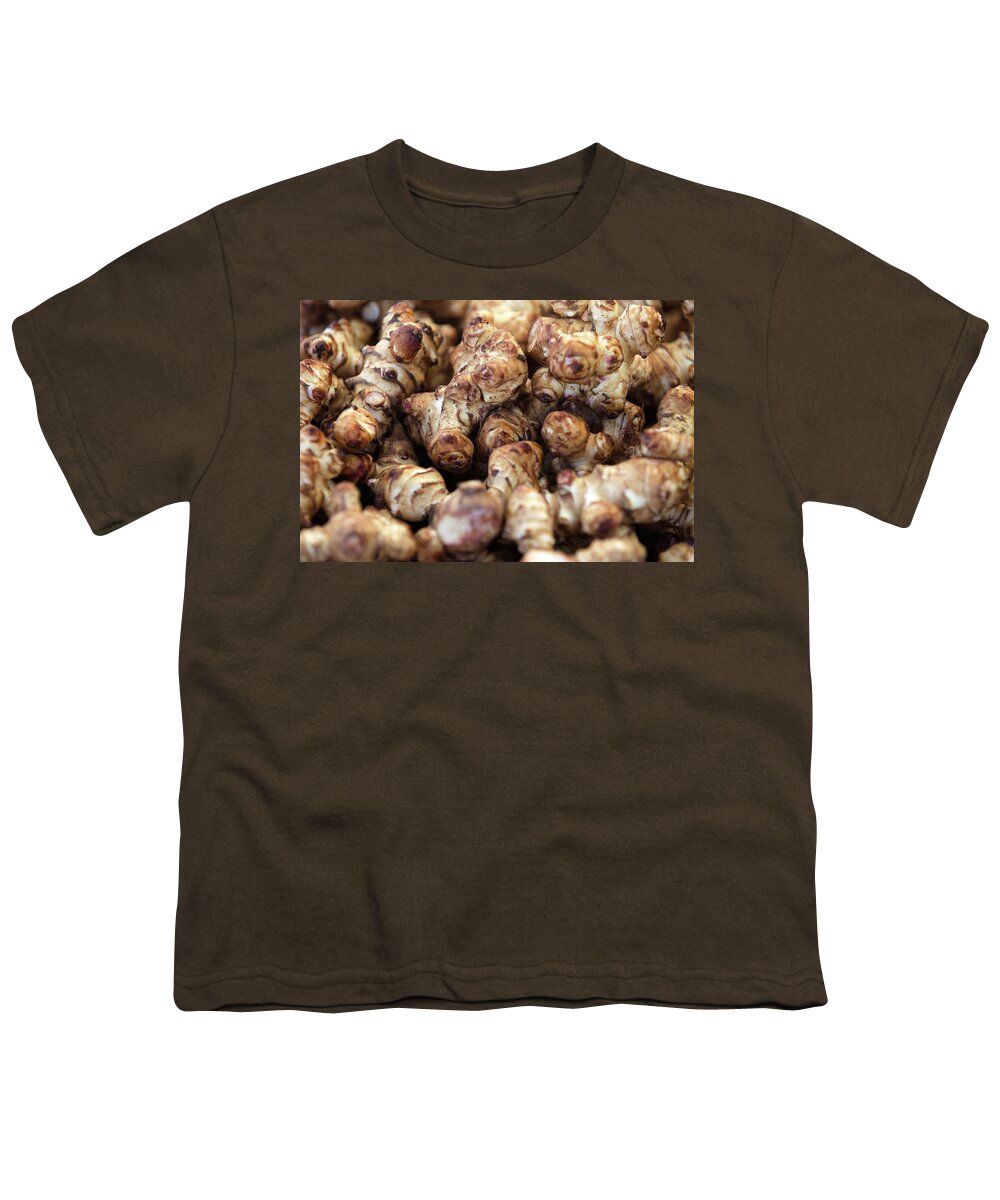 Ginger Root Youth T-Shirt featuring the photograph Ginger Root by Todd Klassy