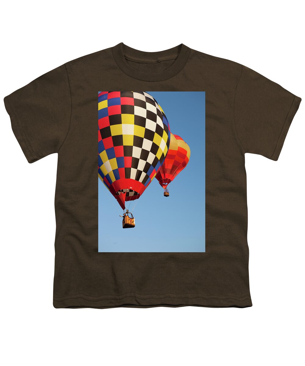 Hot Air Balloons Youth T-Shirt featuring the photograph Hot Air Balloons #6 by Rich S