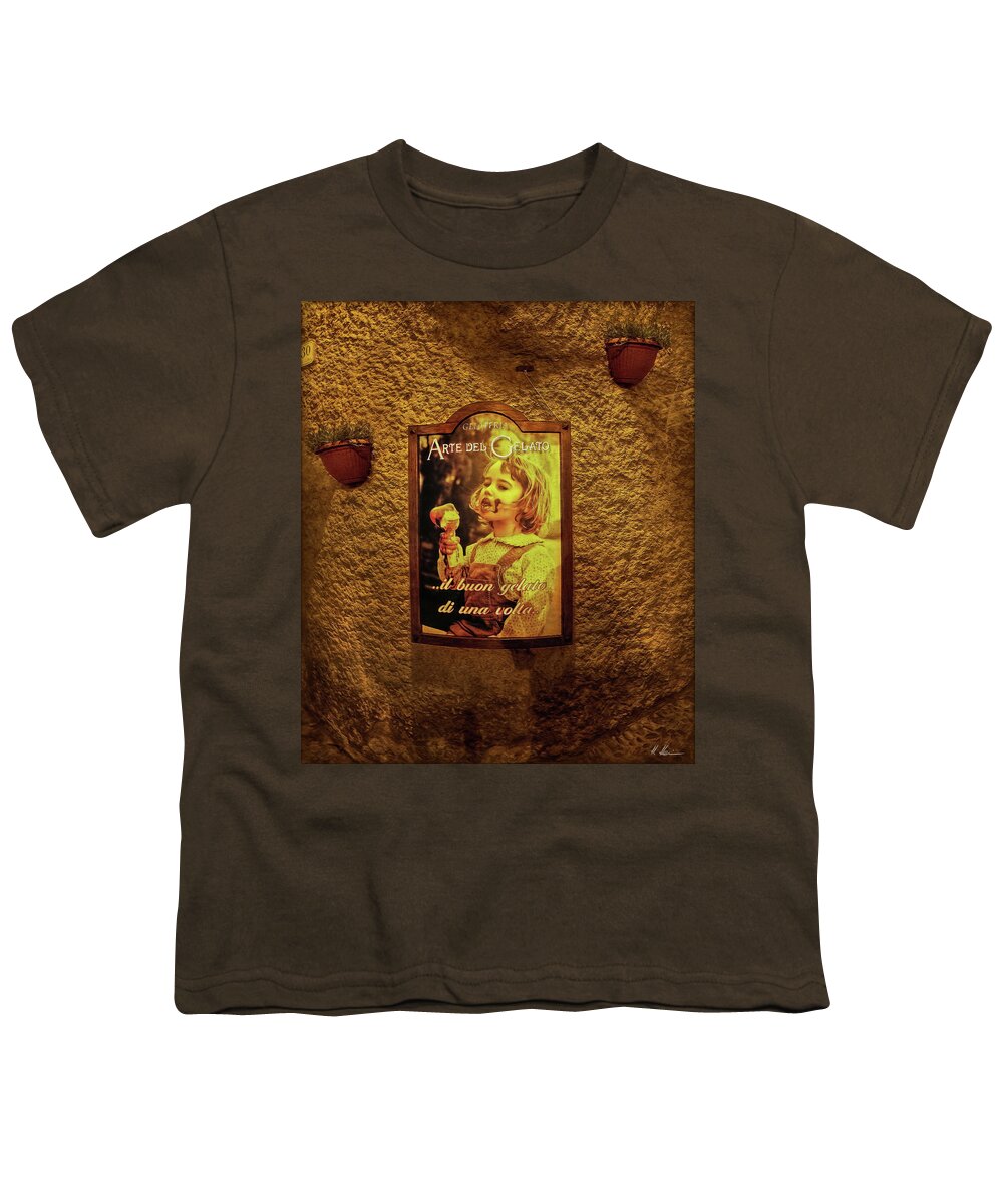 Ice Cream Youth T-Shirt featuring the photograph Ice Cream Corner by Hanny Heim