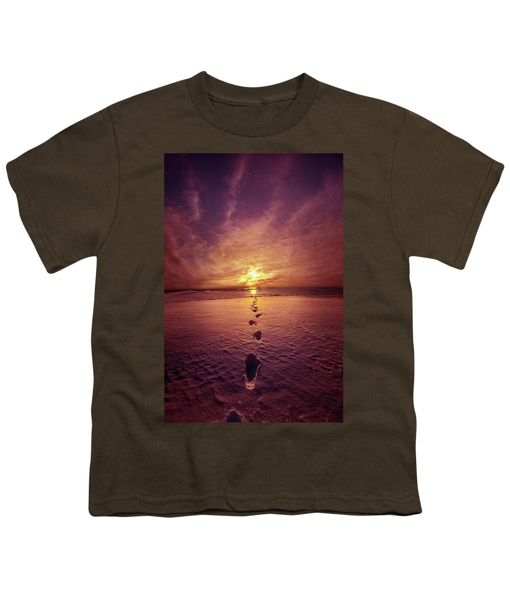 Winter Youth T-Shirt featuring the photograph It Is Then That I Carried You by Phil Koch
