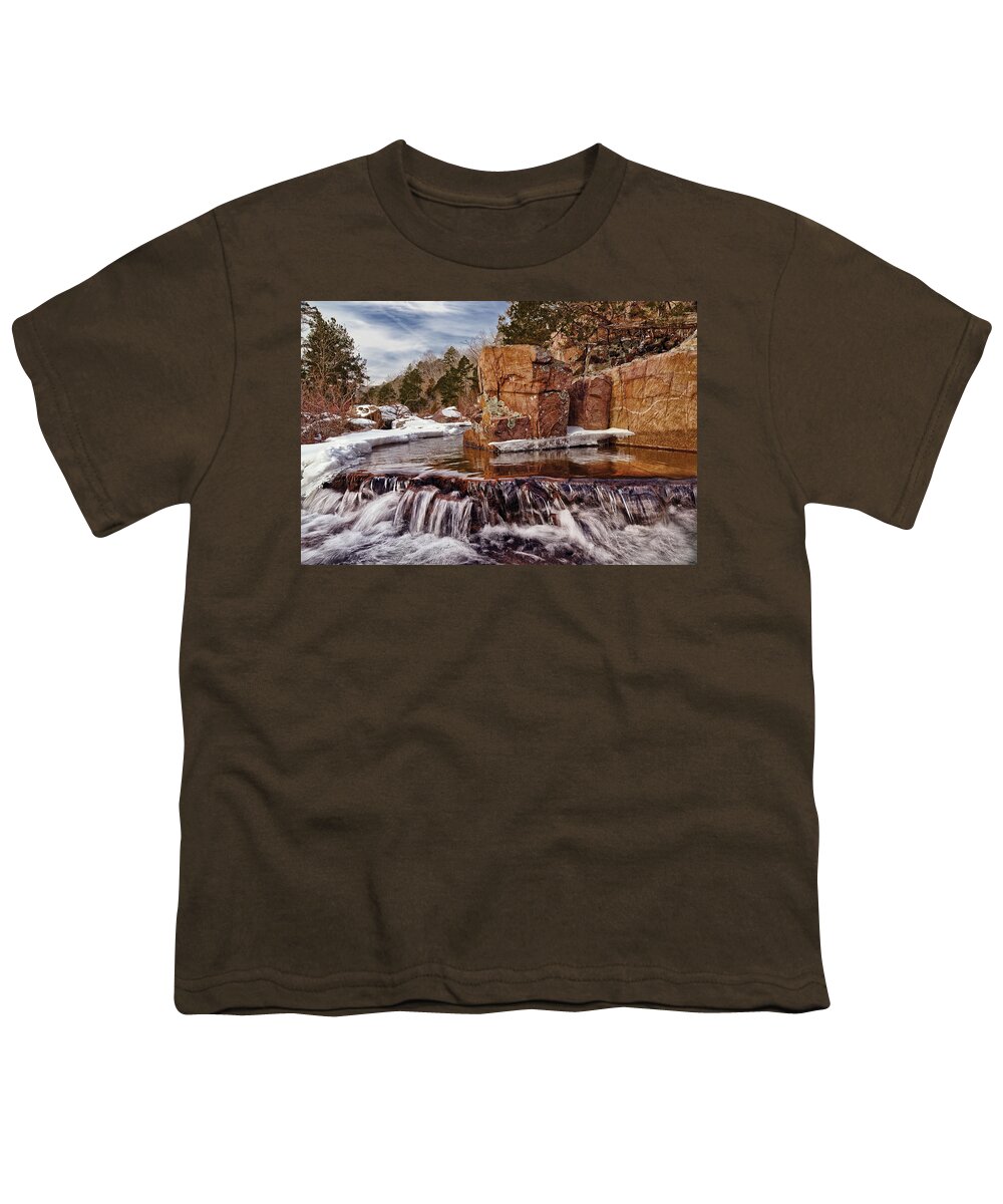 Water Youth T-Shirt featuring the photograph Lower Rock Creek by Robert Charity