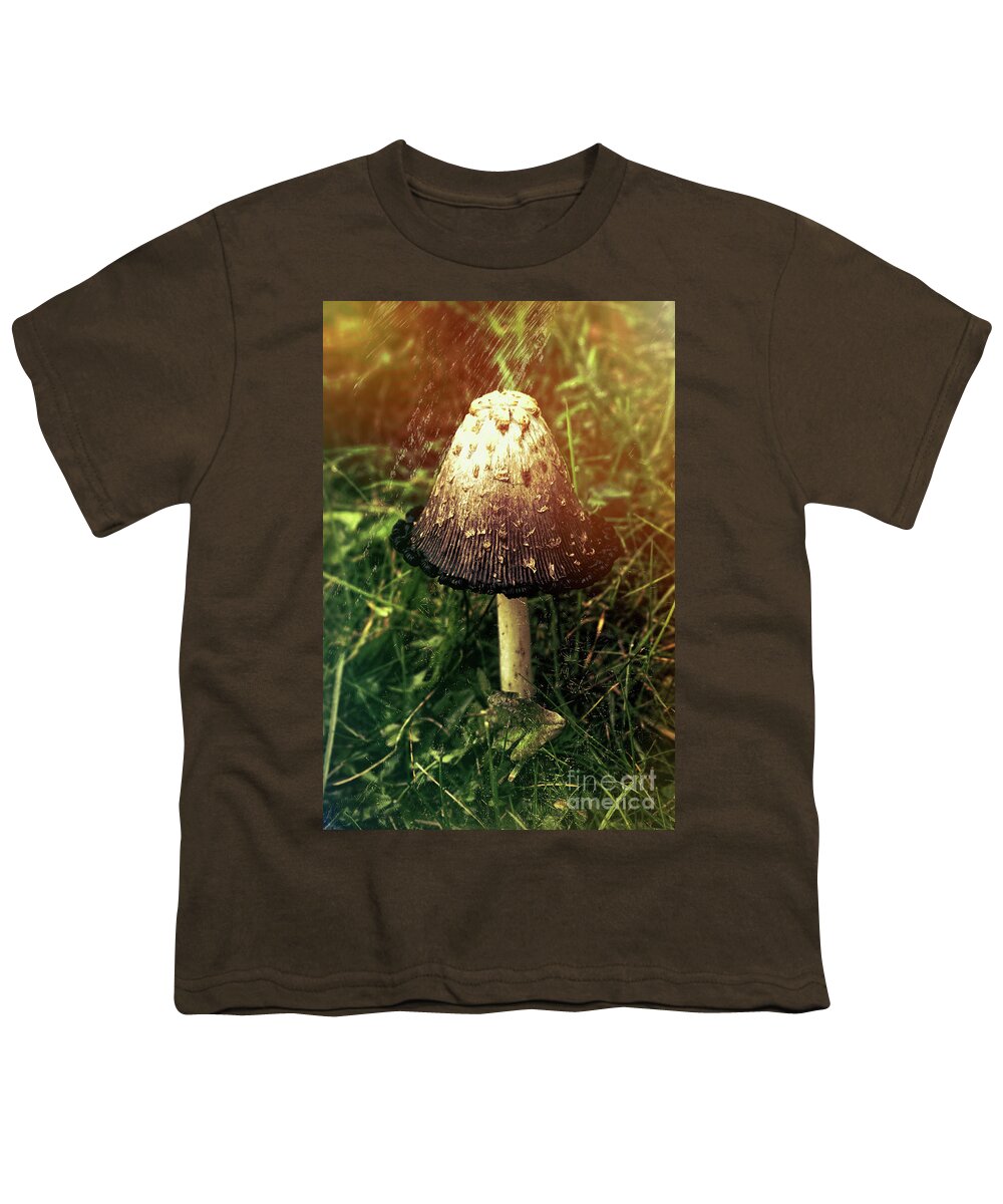 Magical Mashroom Youth T-Shirt featuring the photograph Magical Mushroom by Mariola Bitner