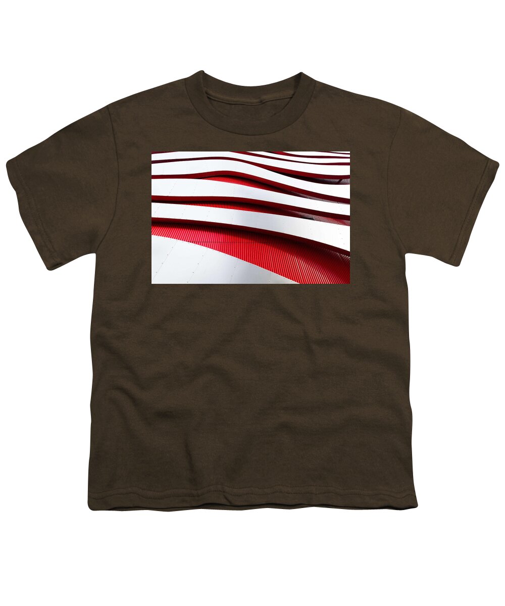Architecture Youth T-Shirt featuring the painting Modern Architectural Building Series - 61 by Celestial Images