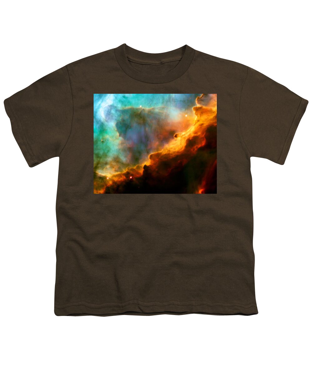 Nebula Youth T-Shirt featuring the photograph Omega Swan Nebula 3 by Jennifer Rondinelli Reilly - Fine Art Photography