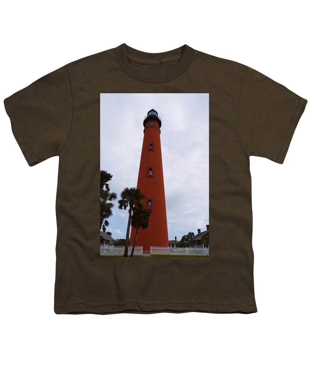 Ponce De Leon Lighthouse Youth T-Shirt featuring the photograph Ponce De Leon Lighthouse by Warren Thompson