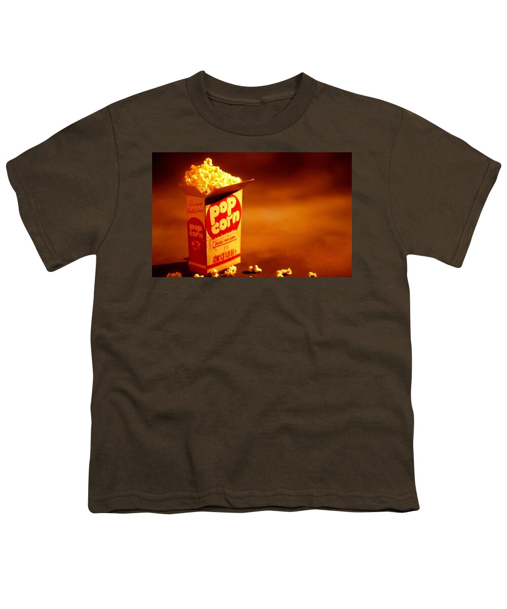 Popcorn Youth T-Shirt featuring the photograph Popcorn by Jackie Russo