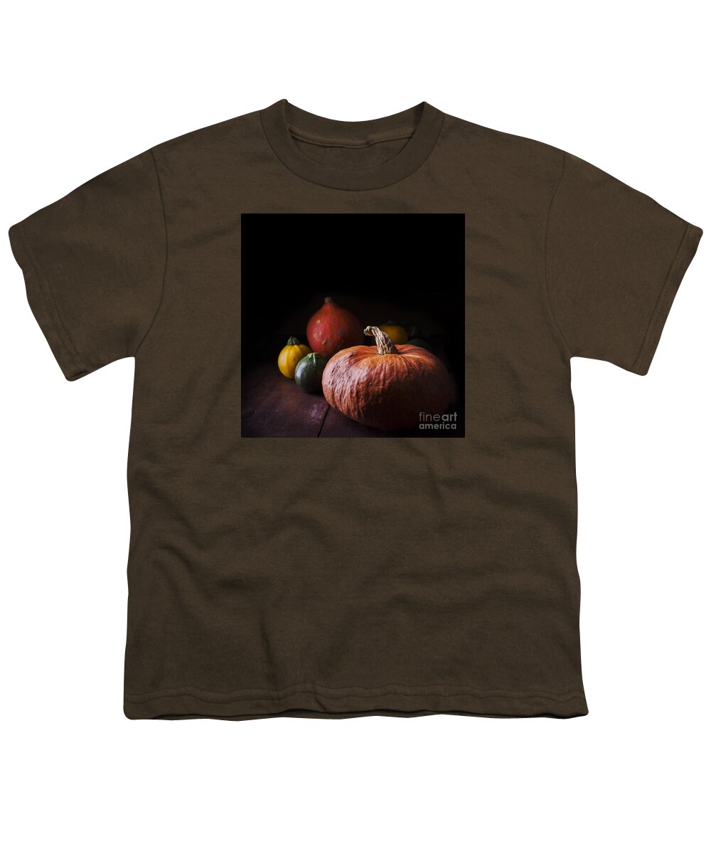Pumpkin Youth T-Shirt featuring the photograph Pumpkins by Jelena Jovanovic
