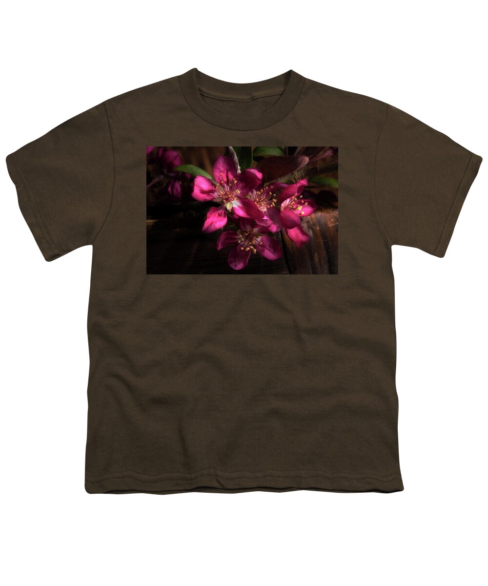 Flower Youth T-Shirt featuring the photograph Spring Crabapple by Mike Eingle