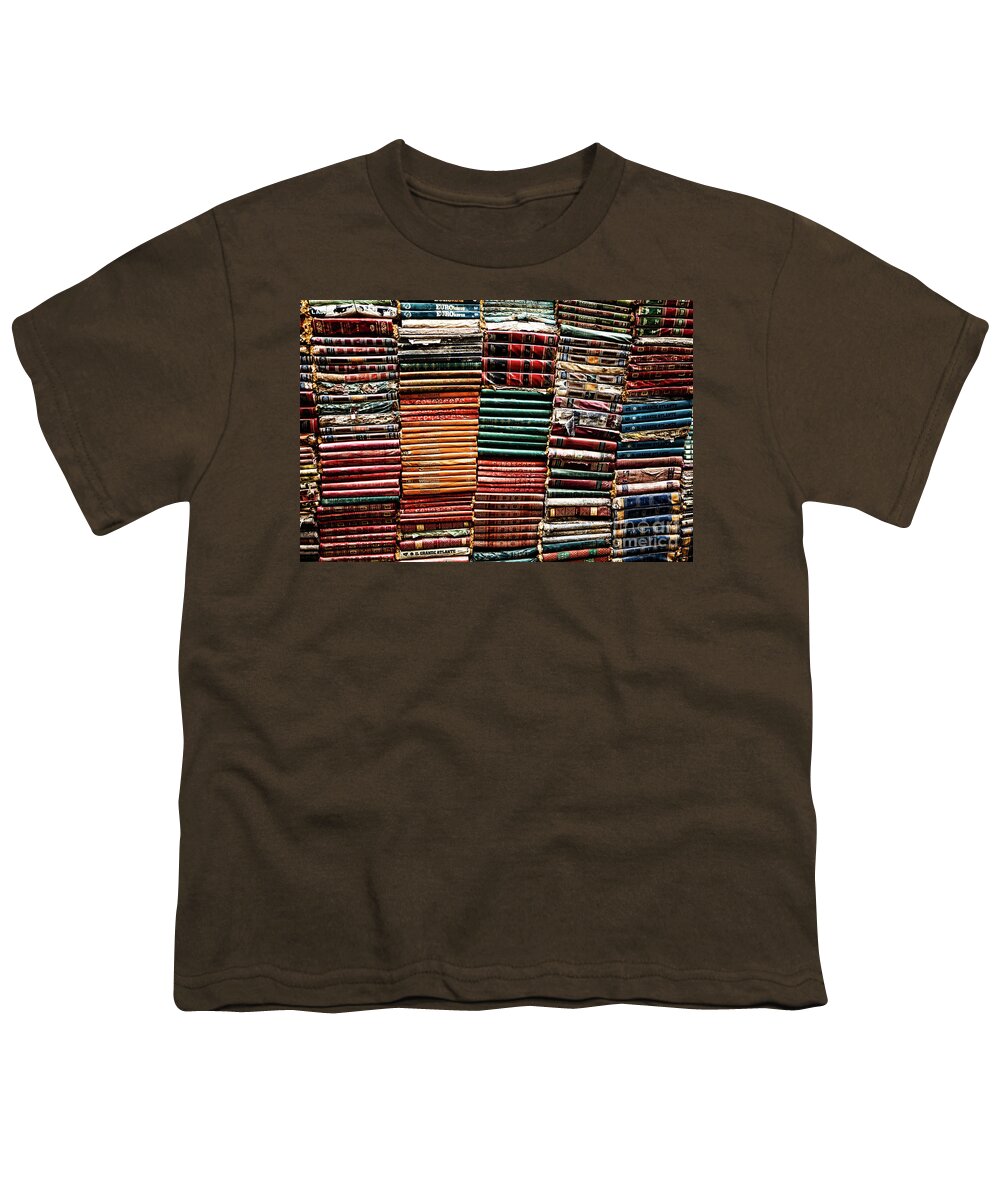 Book Youth T-Shirt featuring the photograph Stacks of Books by M G Whittingham