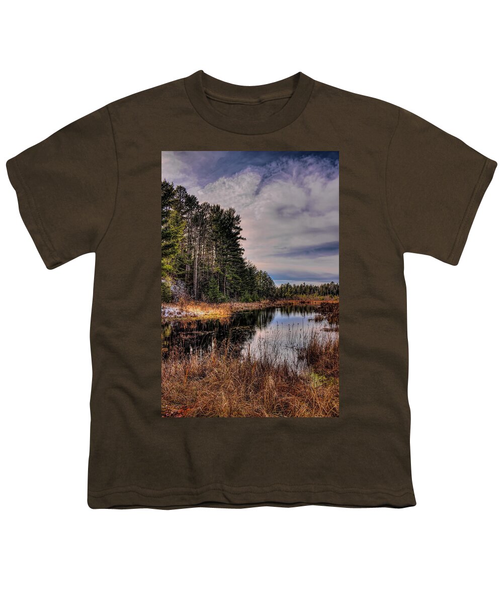 Northwoods Youth T-Shirt featuring the photograph Sweeney Creek by Dale Kauzlaric