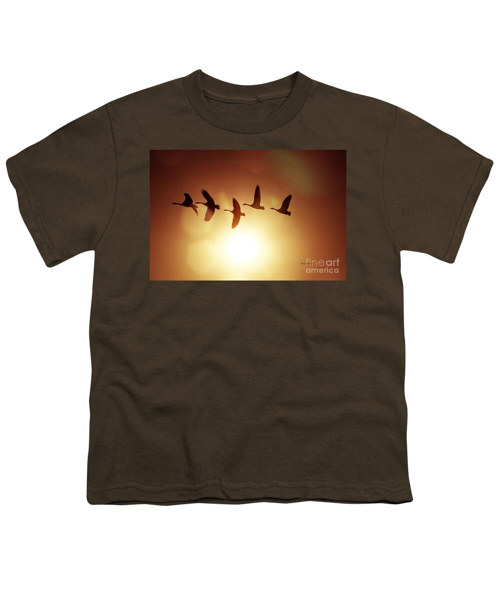 Sunset Youth T-Shirt featuring the photograph The before the Sundwon by Yumi Johnson