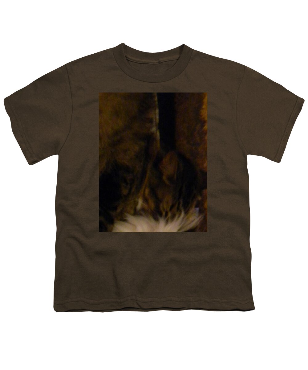 Ennis Youth T-Shirt featuring the photograph The Inn Creeper And His Pet by Christophe Ennis