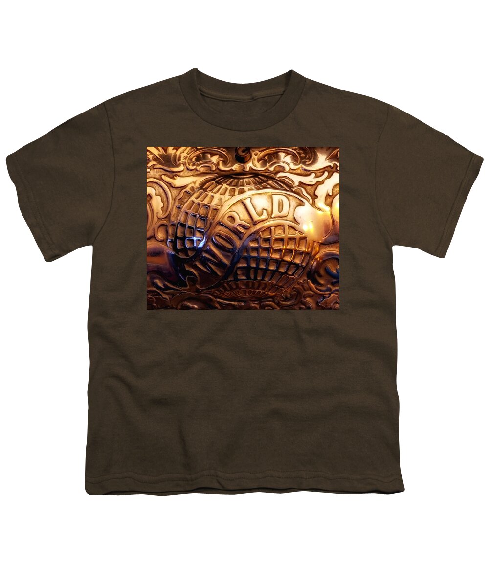 Newel Hunter Youth T-Shirt featuring the photograph The World by Newel Hunter