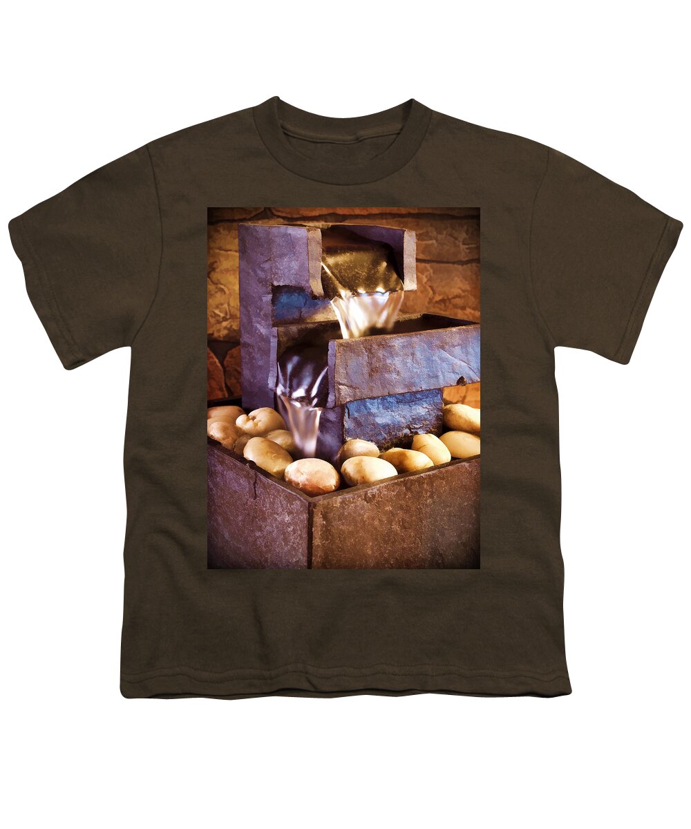 Fountain Youth T-Shirt featuring the photograph Tranquility by Ricky Barnard