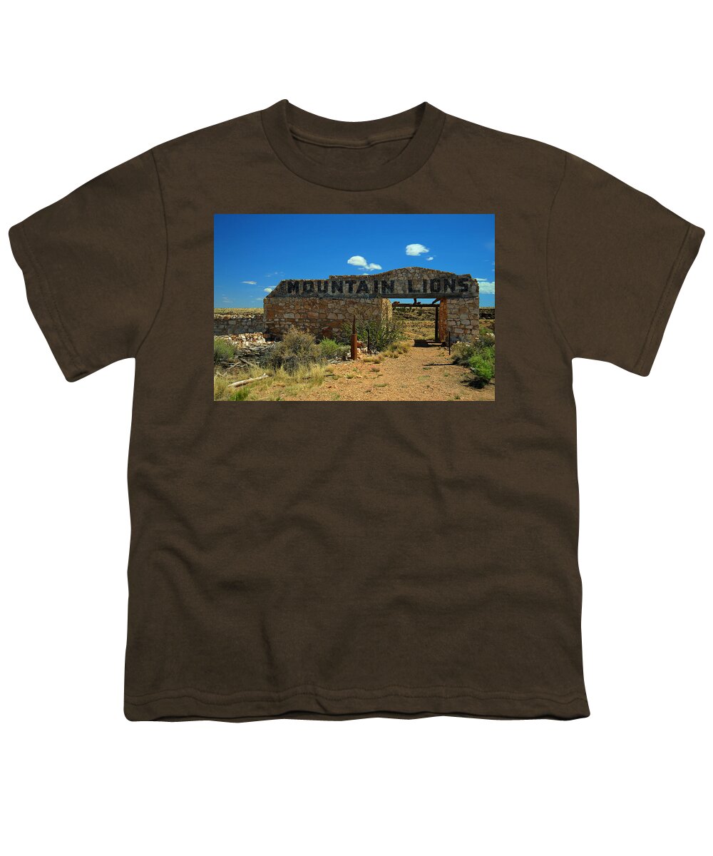 Home Youth T-Shirt featuring the photograph Two Guns by Richard Gehlbach