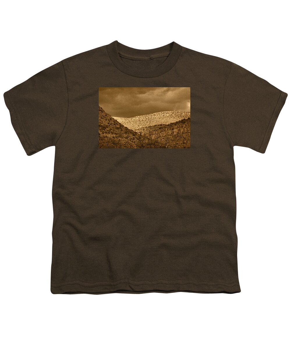 Verde Valley Youth T-Shirt featuring the photograph Verde Canyon View Tnt by Theo O'Connor