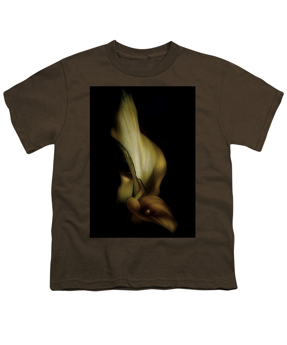 Calla Lily Youth T-Shirt featuring the photograph Vintage Calla Lily by Richard Cummings