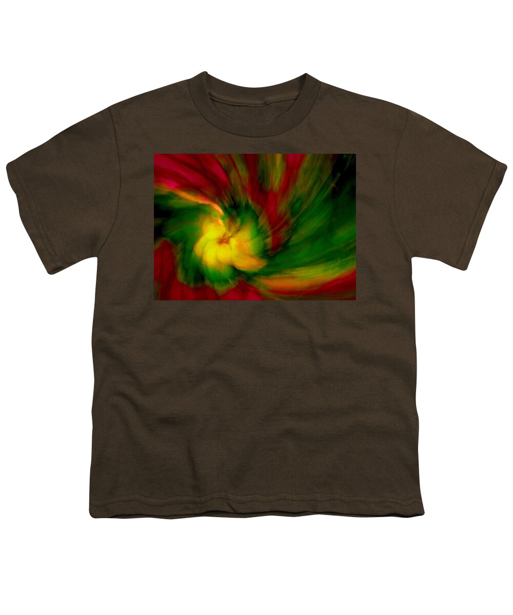 Abstract Youth T-Shirt featuring the photograph Whirlwind Passion by Neil Shapiro