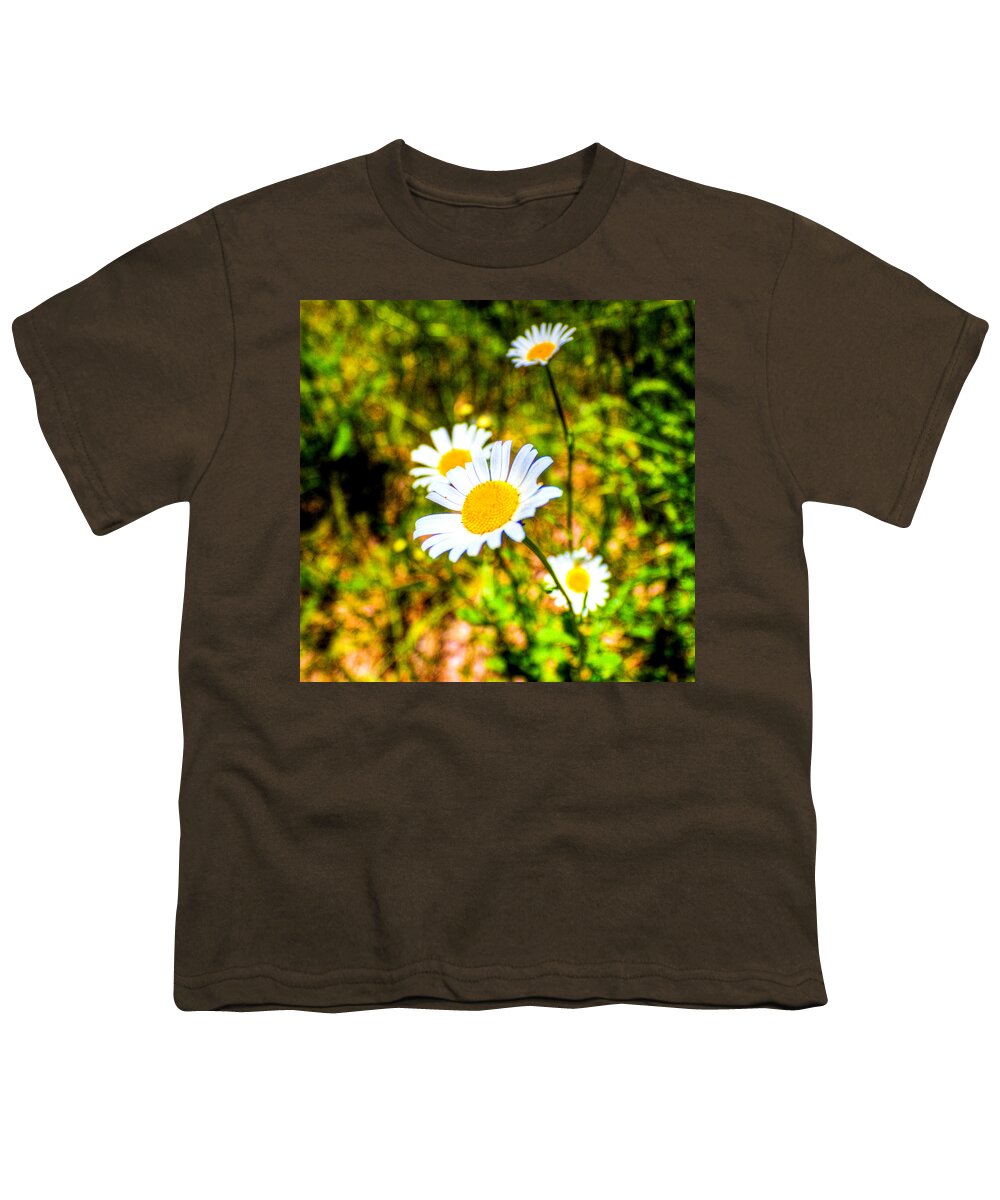 Flowers Youth T-Shirt featuring the photograph Wild Flowers by Jonny D