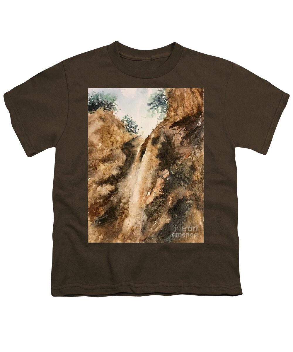 11520191 Youth T-Shirt featuring the painting 1152019 by Han in Huang wong