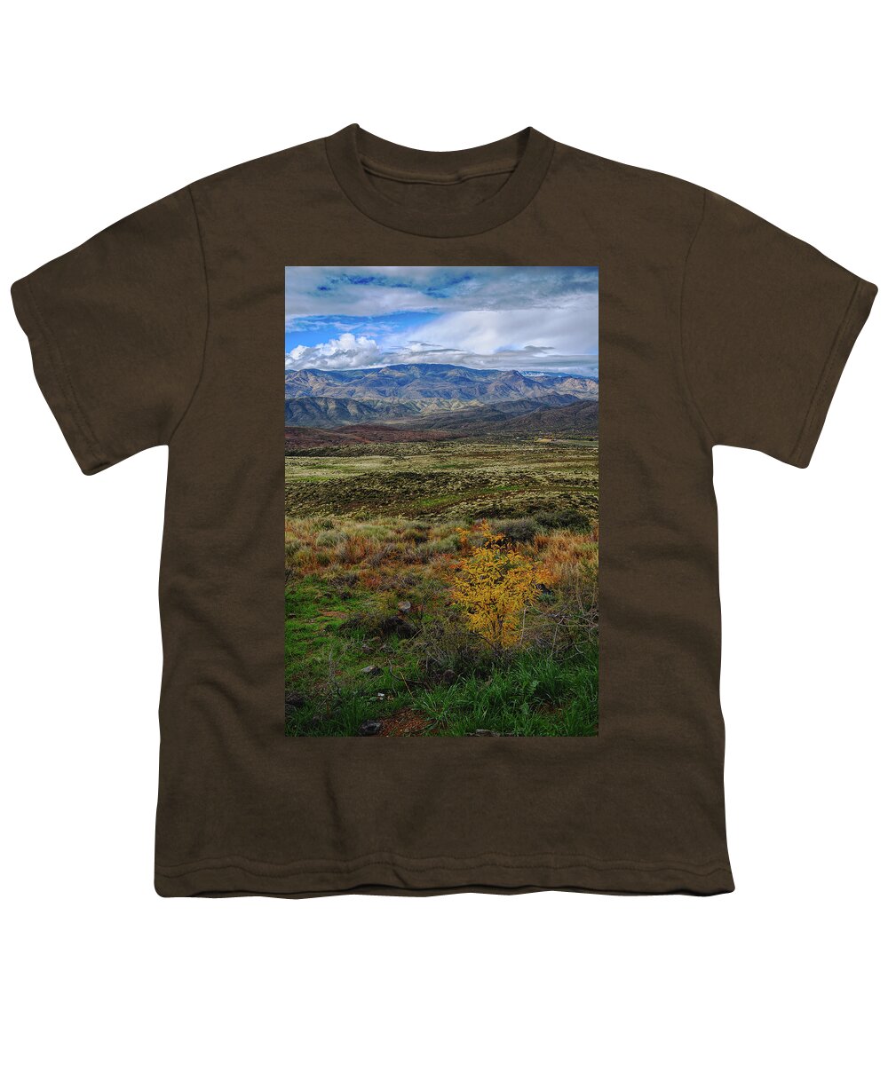 Sunset Point Youth T-Shirt featuring the photograph Sunset Point Vista by Chance Kafka