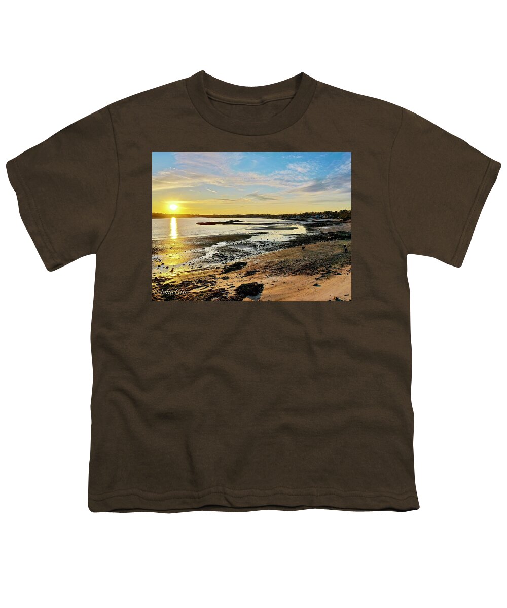  Youth T-Shirt featuring the photograph New Castle #1 by John Gisis