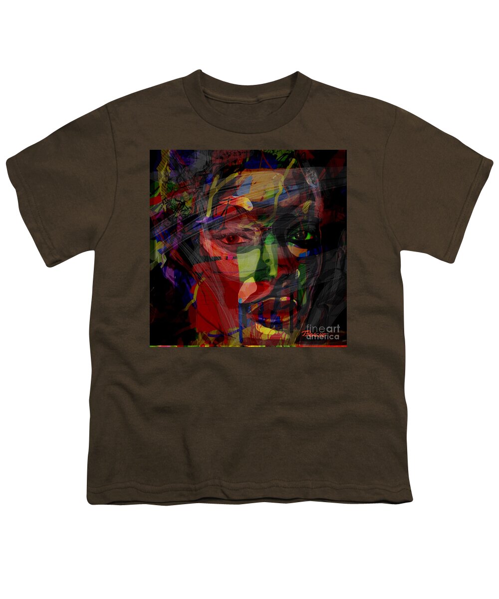 Woman Youth T-Shirt featuring the digital art Shadows #1 by Joe Roache
