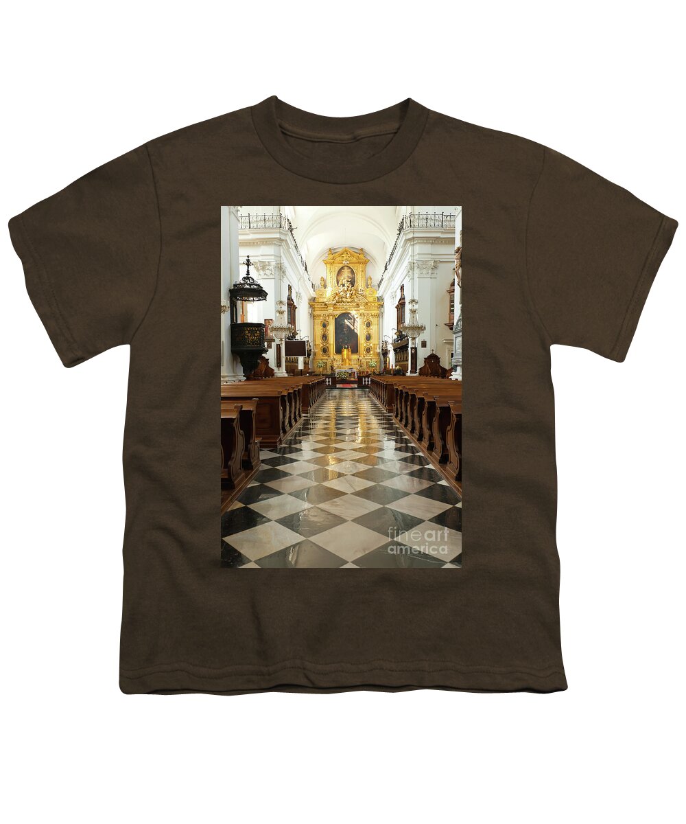 Youth T-Shirt featuring the photograph Warsaw Catholic Cathedral #3 by Bill Robinson