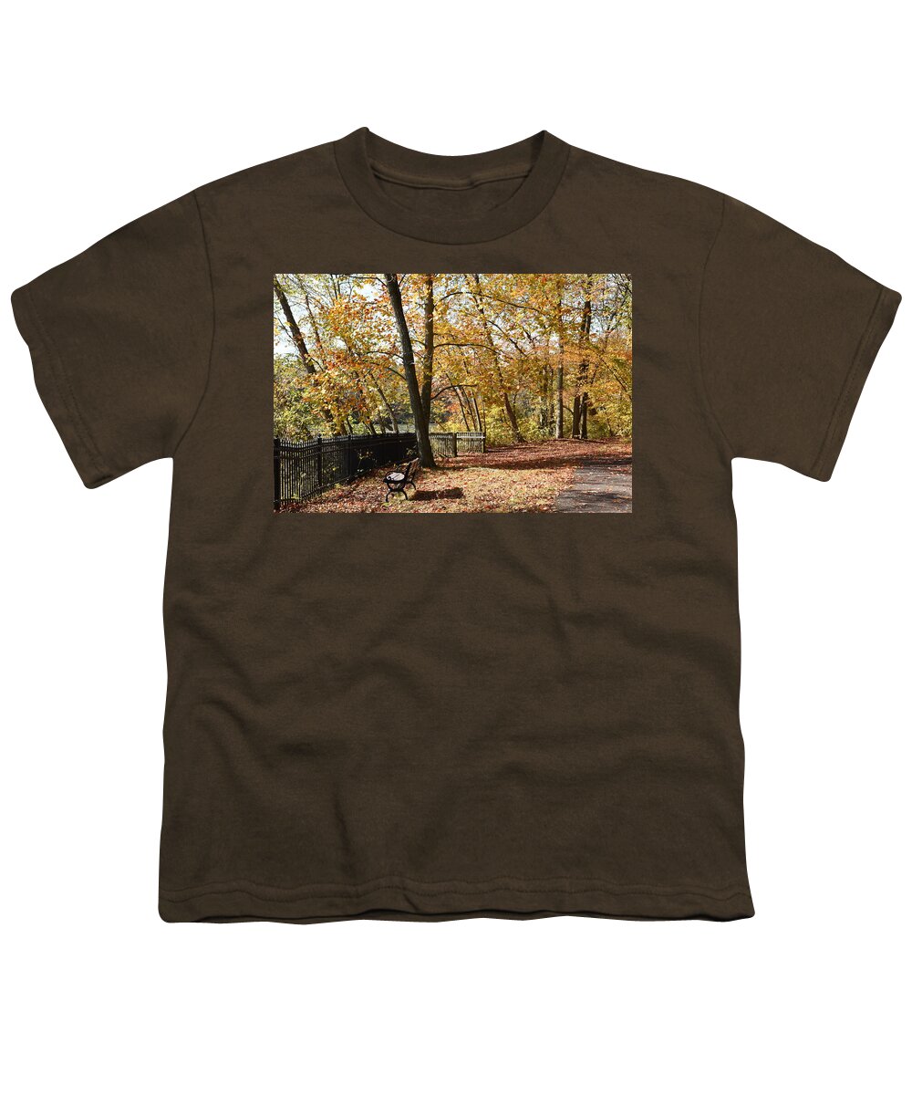 Autumn Foliage Art Youth T-Shirt featuring the photograph Autumn 150 by Joyce StJames