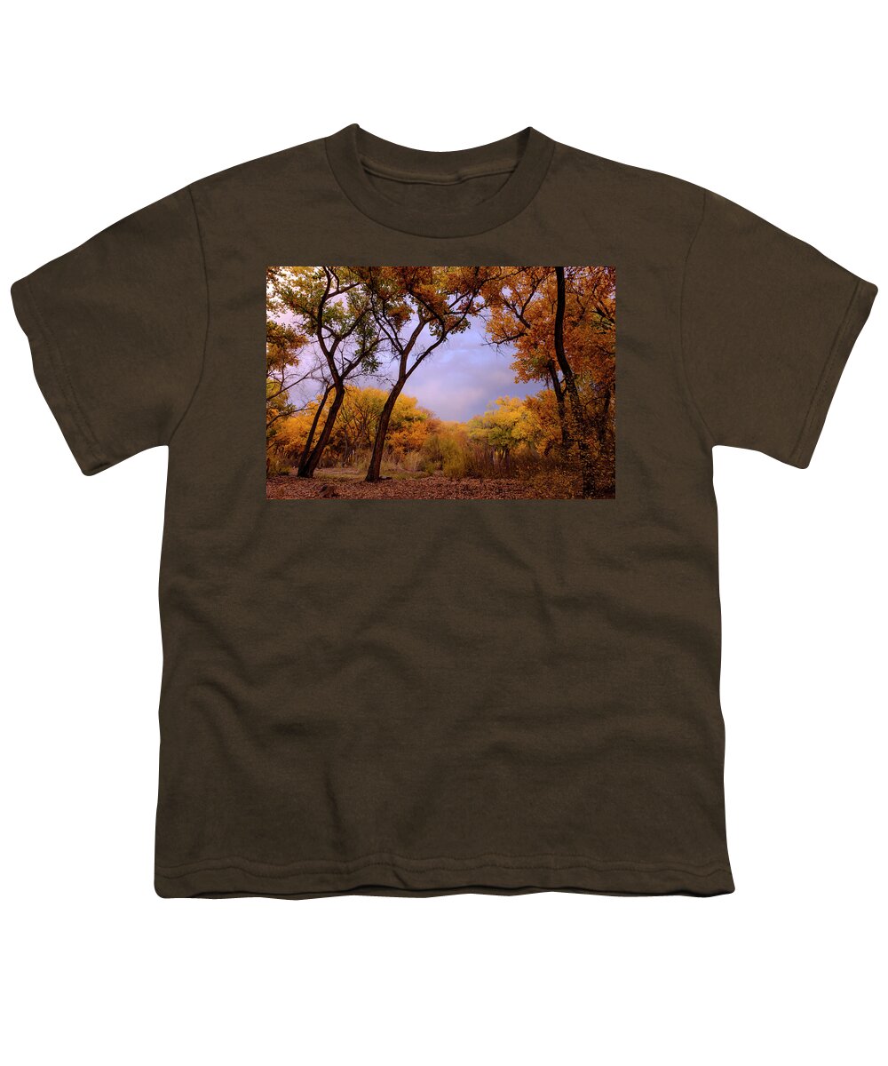 Scenic Youth T-Shirt featuring the photograph Autumn Splendor by Mary Lee Dereske