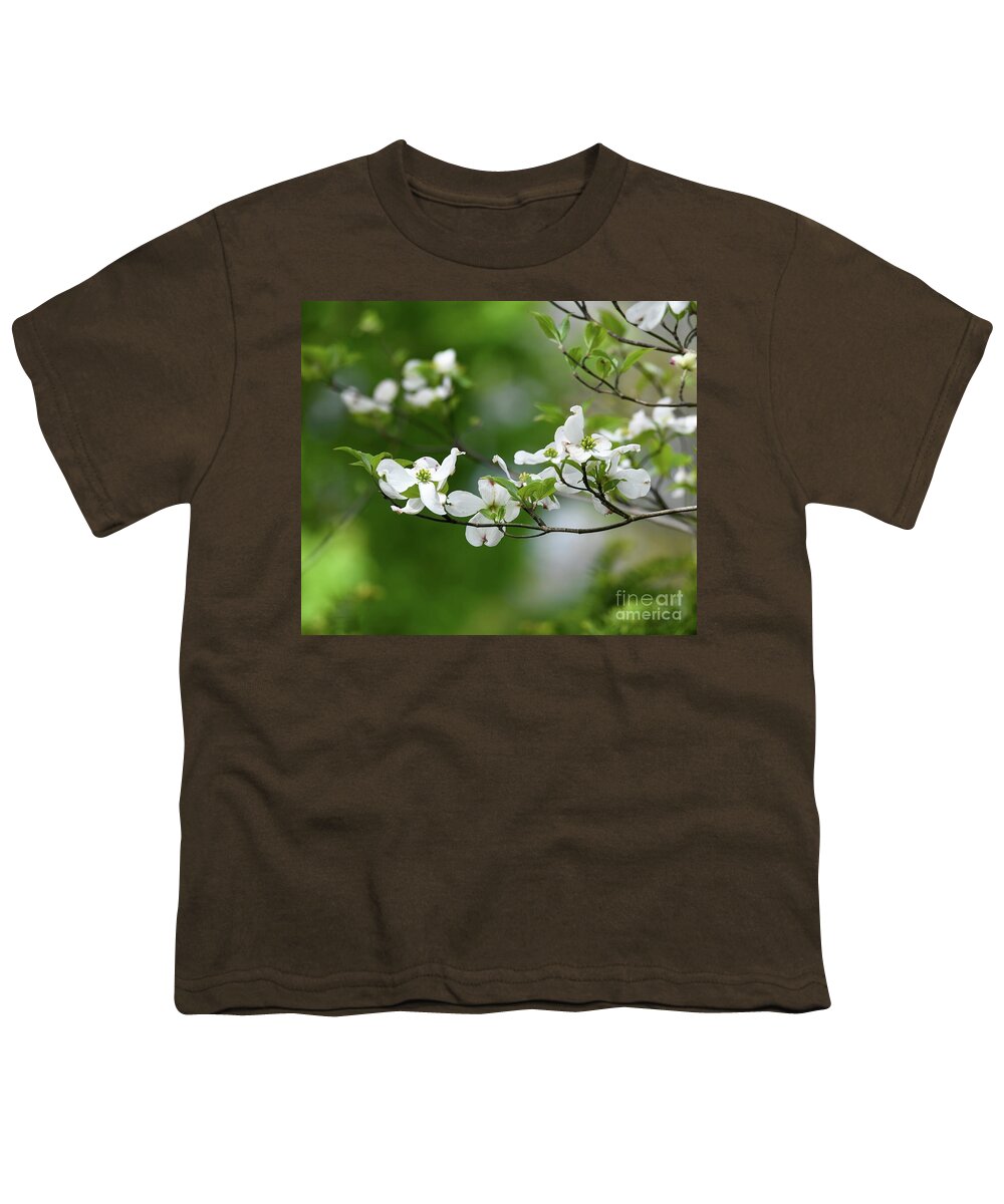 Dogwood Blooms Youth T-Shirt featuring the photograph Dogwood Dreams by Kerri Farley