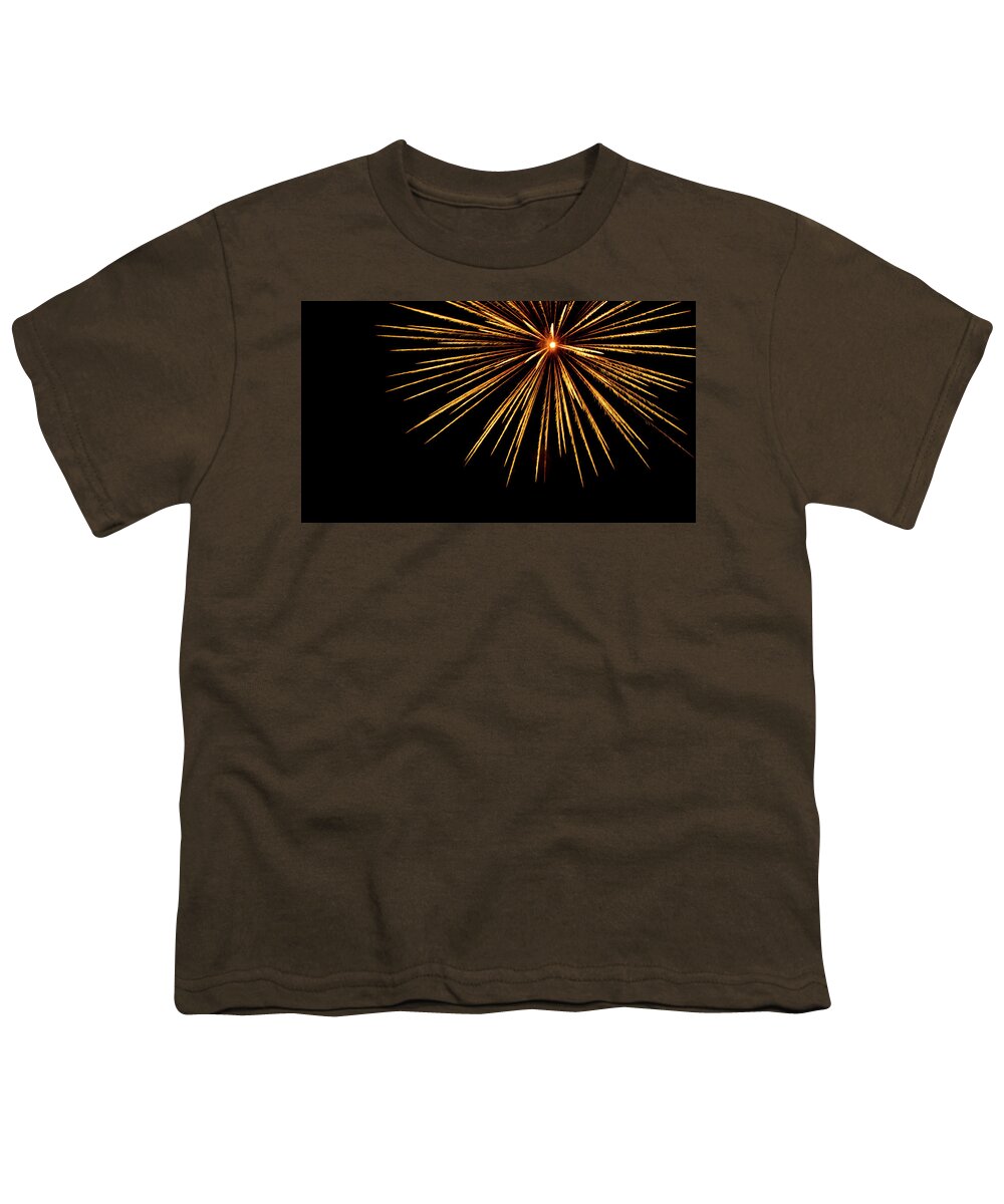 Fireworks Romeoville Youth T-Shirt featuring the photograph Fireworks in Romeoville, Illinois by David Morehead