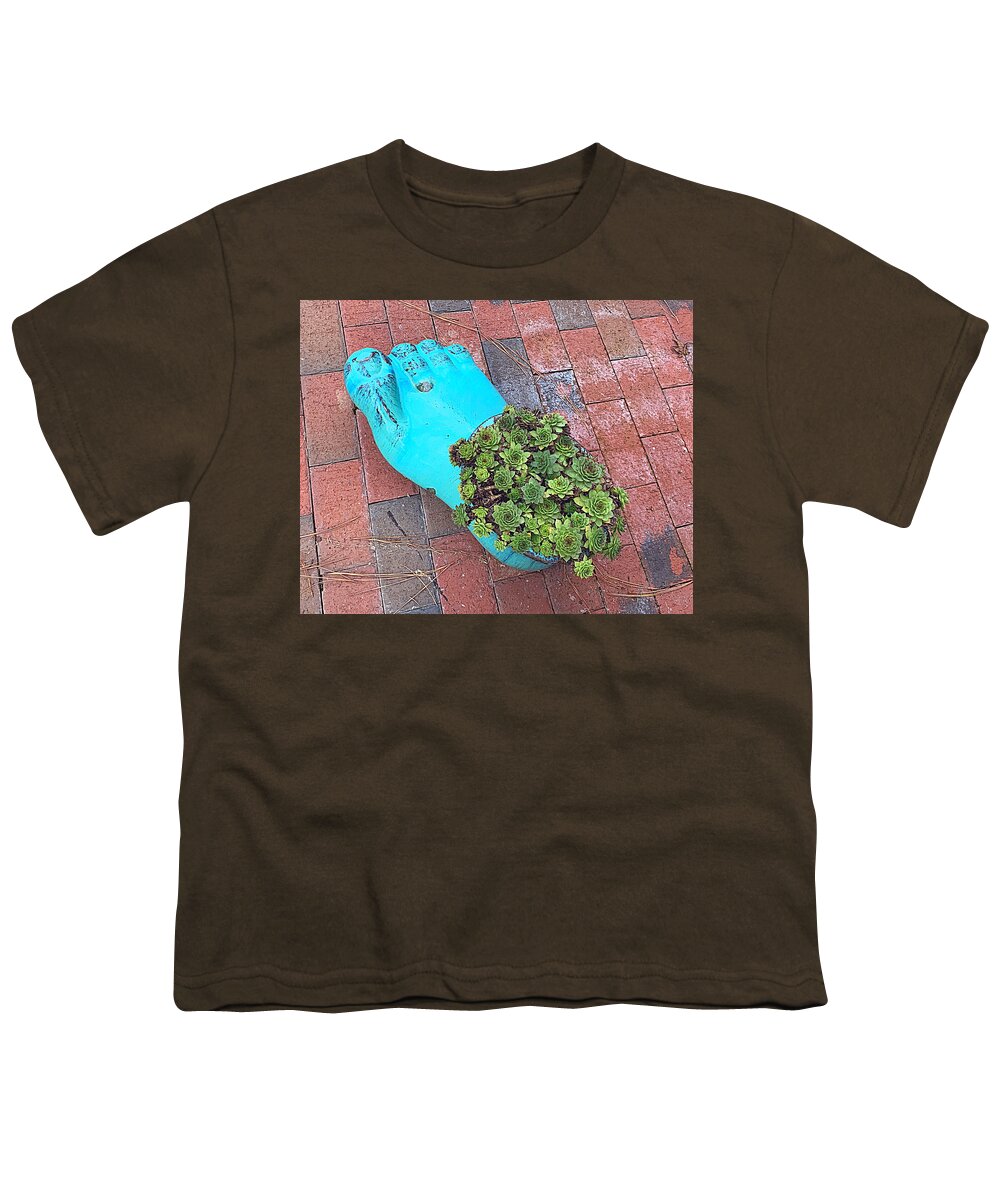Cactus Youth T-Shirt featuring the photograph Footlong Cactus by Lee Darnell