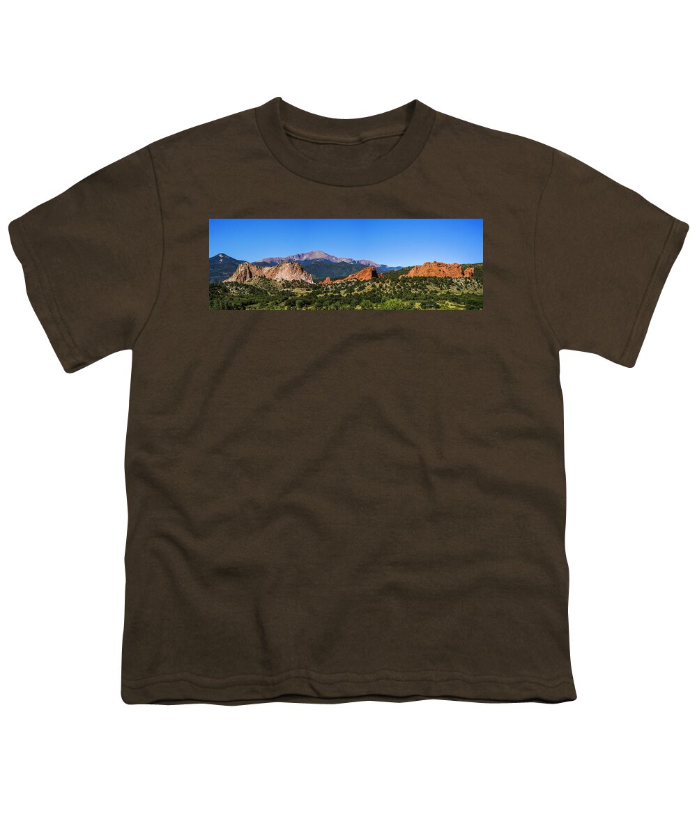 Garden Of The Gods Youth T-Shirt featuring the photograph Garden of the Gods by Dale R Carlson