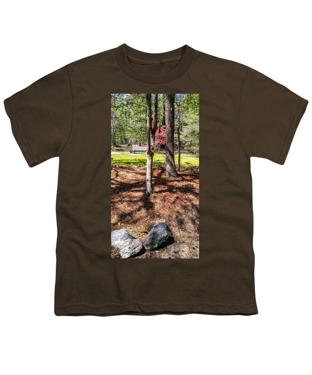 Serene Youth T-Shirt featuring the photograph Getaway by Suzanne Berthier