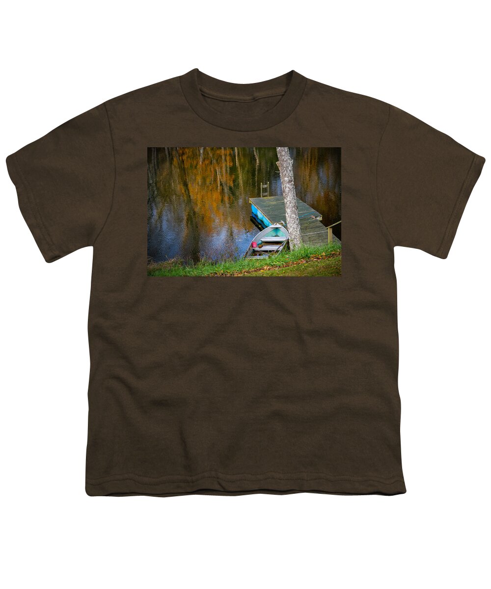 Pond Youth T-Shirt featuring the photograph Golden Pond by Bonny Puckett