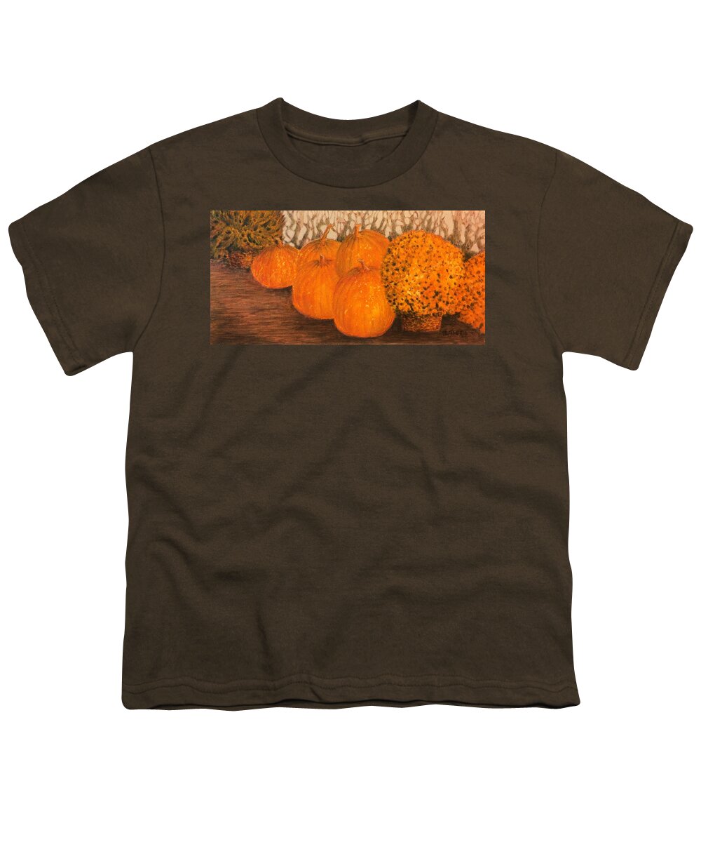 Harvest Youth T-Shirt featuring the painting Harvest by Milly Tseng