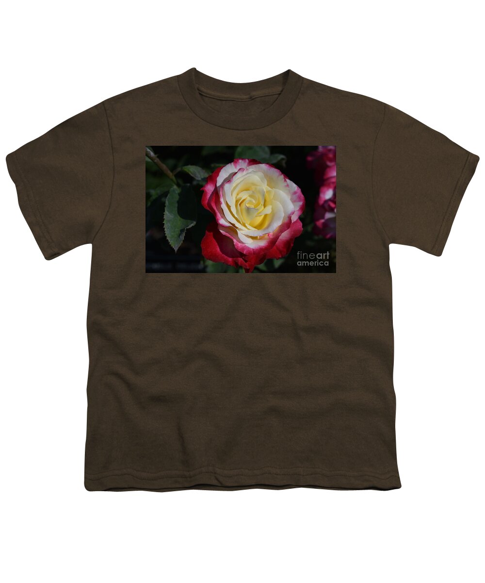 Rosas Youth T-Shirt featuring the digital art Just Love by Yenni Harrison