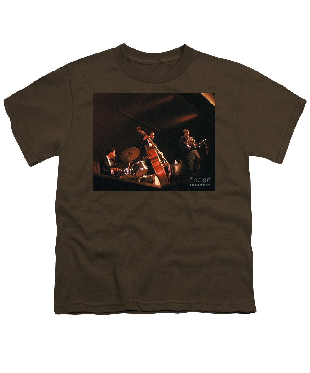 Miles Davis Youth T-Shirt featuring the photograph Miles Davis D213 by Dave Allen