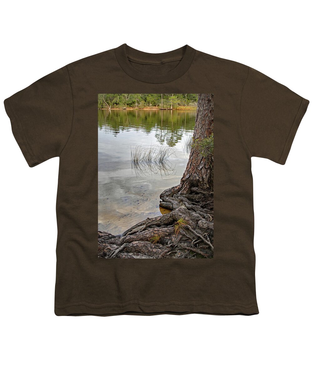 Bayou Youth T-Shirt featuring the photograph On the Bayou by M Kathleen Warren