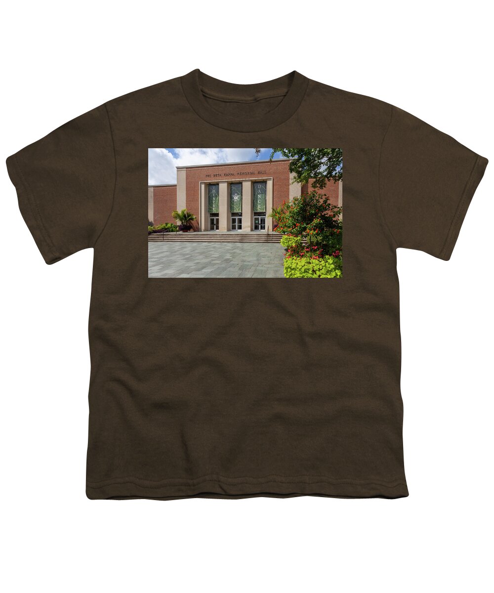 William & Mary Youth T-Shirt featuring the photograph Phi Beta Kappa Hall by Jerry Gammon