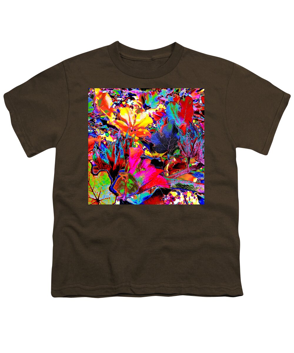  Youth T-Shirt featuring the painting Red and Blue 2 by Maxim Komissarchik
