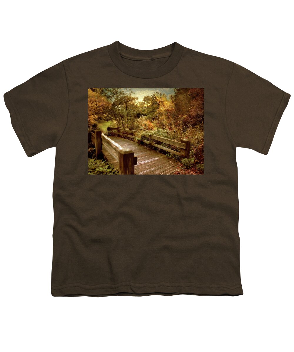 Nature Youth T-Shirt featuring the photograph Splendor Bridge by Jessica Jenney