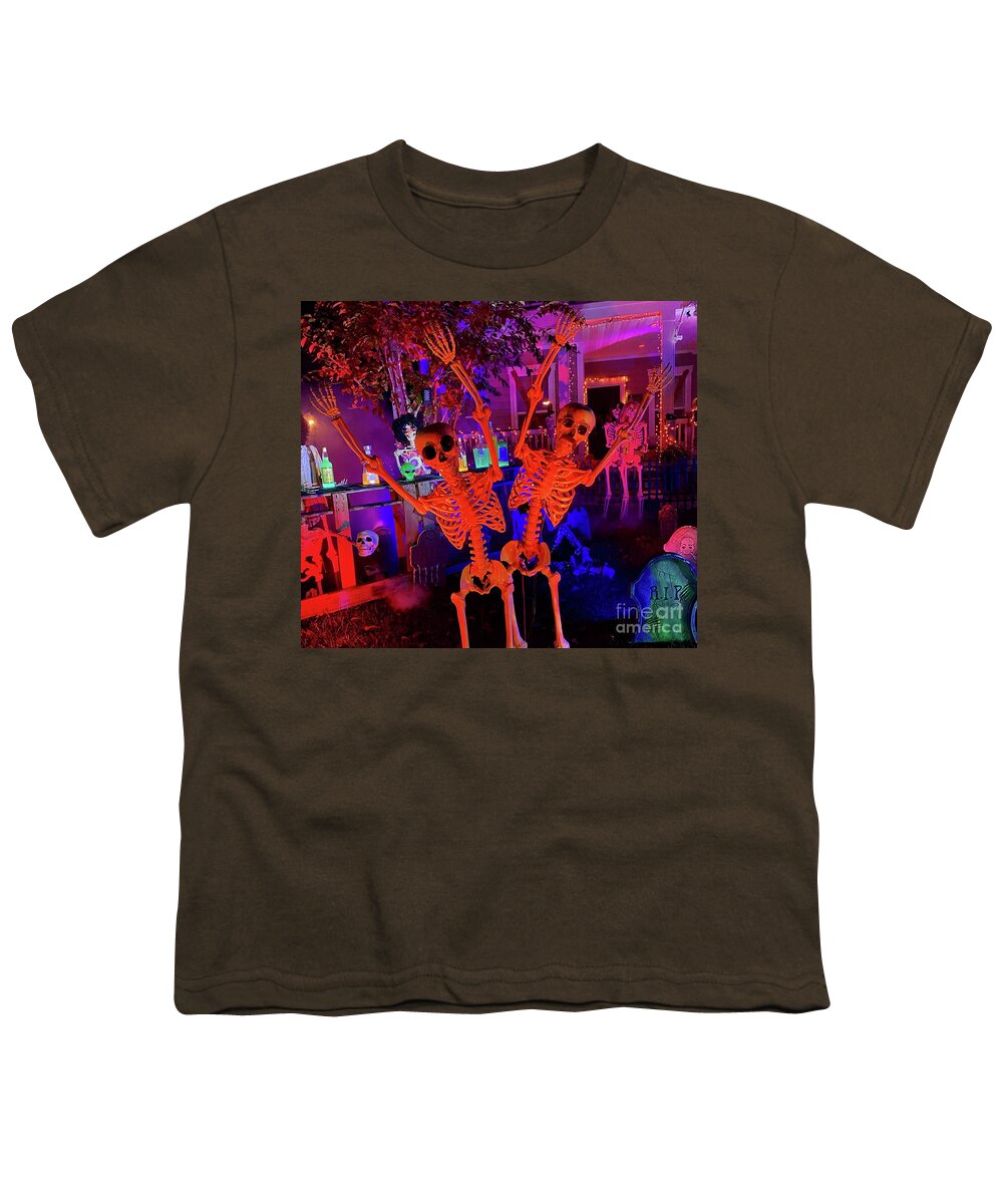 Staying Alive Youth T-Shirt featuring the photograph Staying Alive Dancers by Flavia Westerwelle